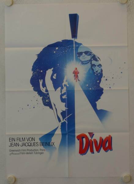 Diva original release german movie poster